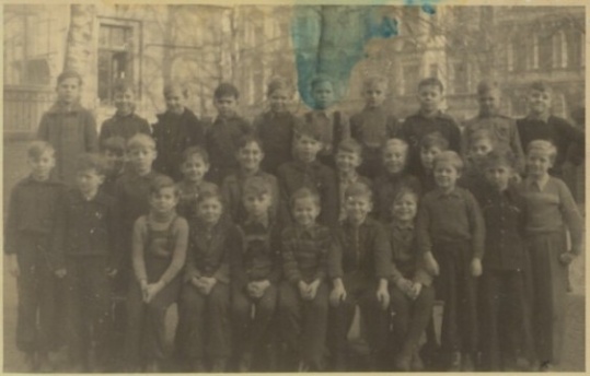 Klassenfoto Klasse 1a 4.Grundschule Leipzig 1951